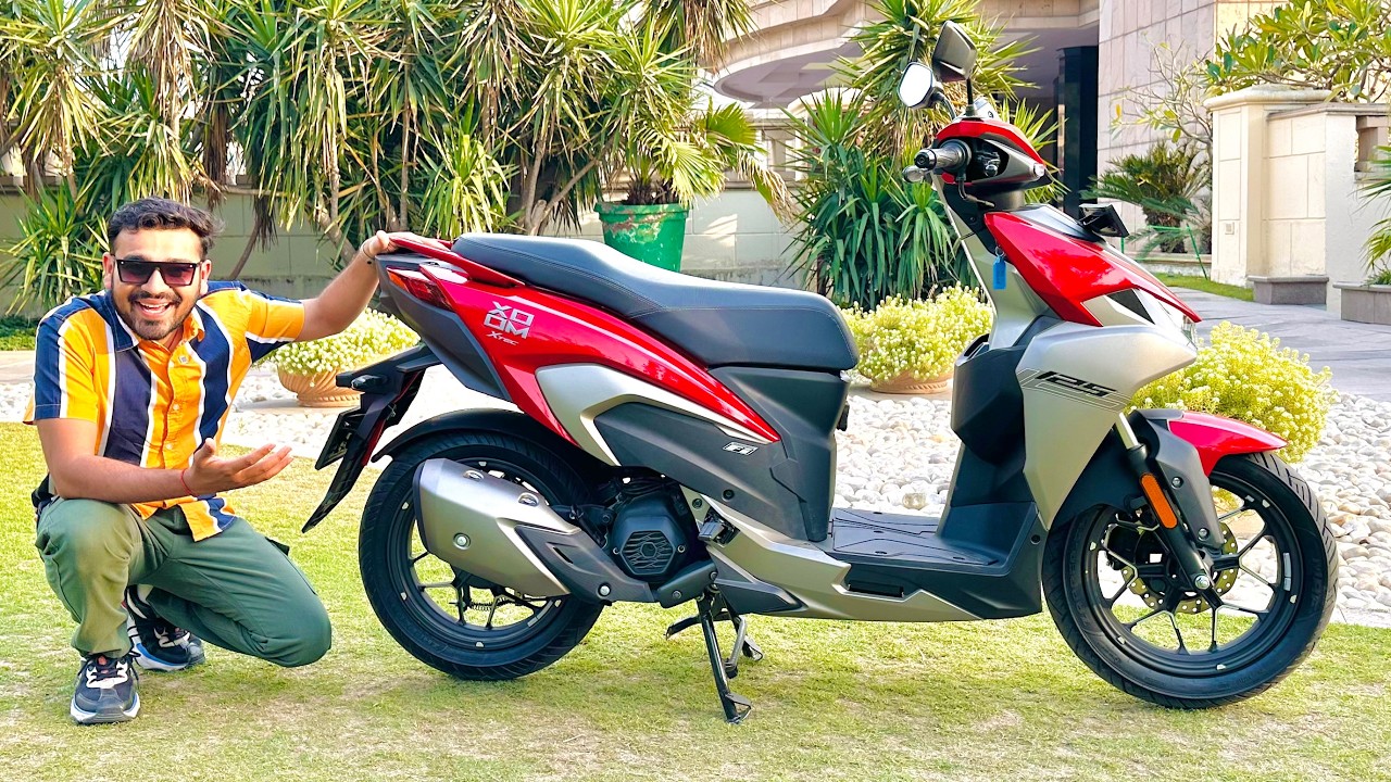 Hero Xoom 125 Xtec Scooter 👉🏻 Big 14" Wheel ke Sath Launch Hua 😲 Whats New First impression