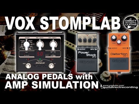 ANALOG DISTORTION + CLEAN AMP SIMULATION VOX STOMPLAB Patch [Direct PC].