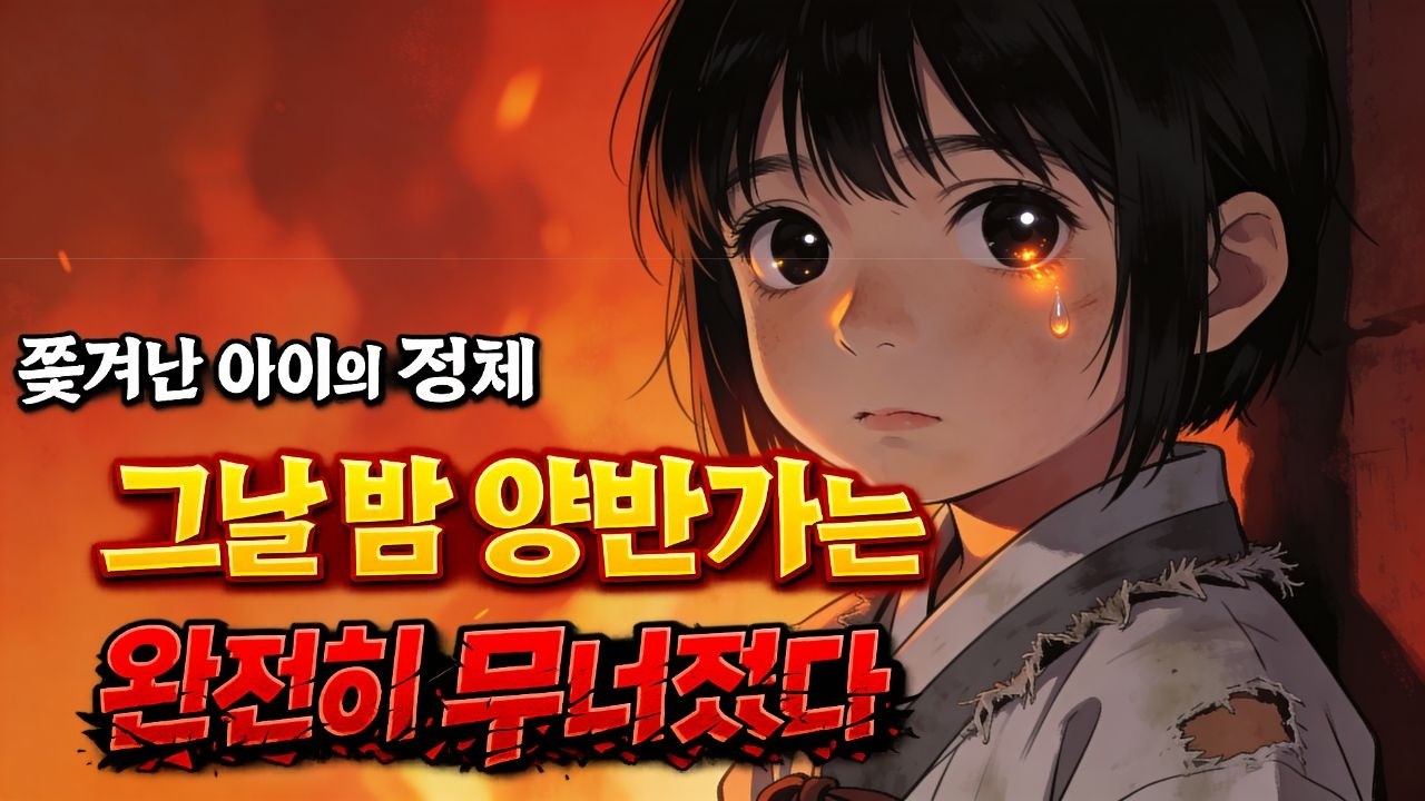 “재수 없다며 내쫓은 아이… 그날 밤 집안이 뒤집혔다” — | 야담 | 민담 |