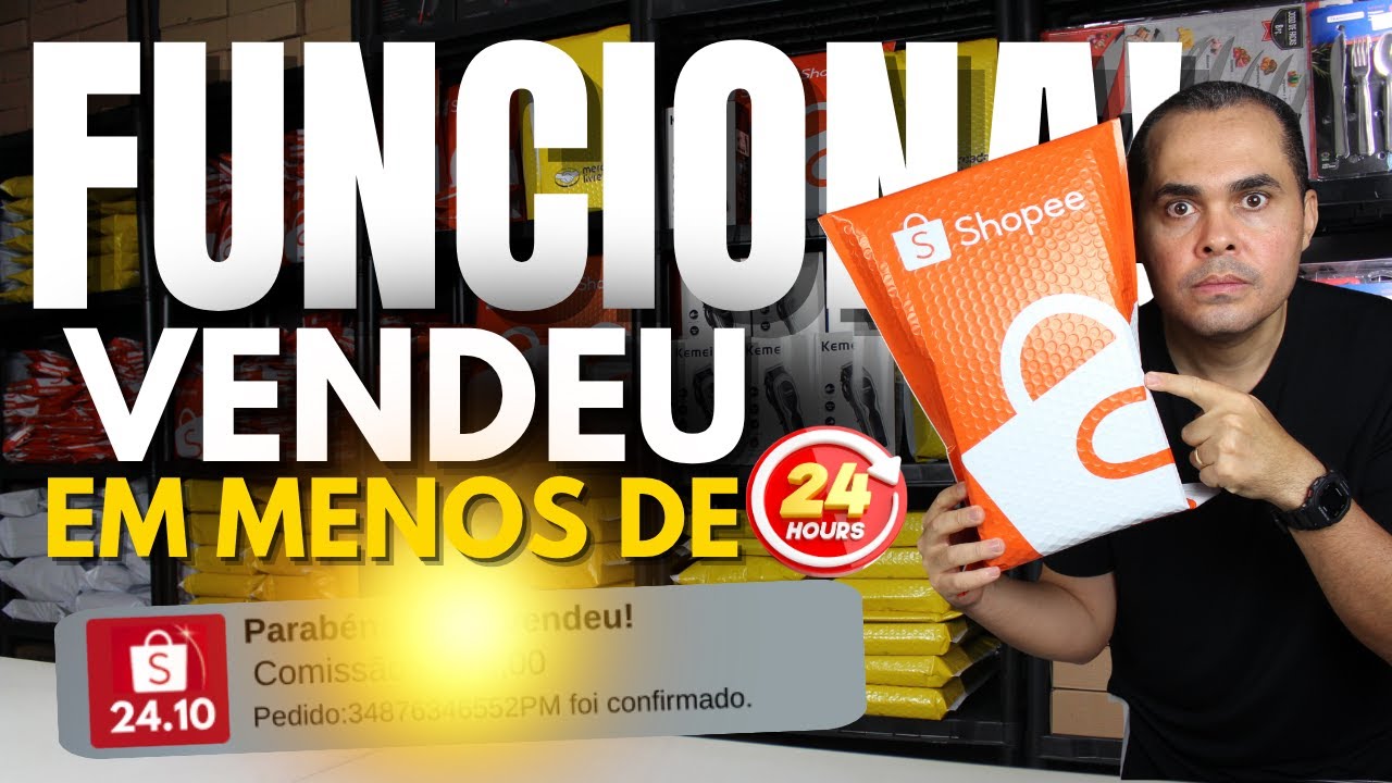 (vendas em menos de 24h) 10 verdades sobre vender na Shopee que iniciantes não sabem ao começar