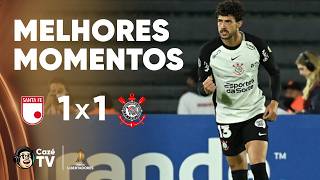 MELHORES MOMENTOS: IND SANTA FE 1 X 1 CORINTHIANS | CONMEBOL LIBERTADORES 2026 | FASE DE GRUPOS