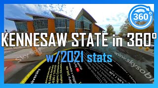 [2021] KENNESAW STATE in 360° - walking/driving campus tour