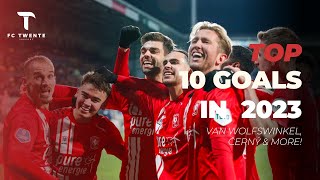 𝗧𝗢𝗣 𝟭𝟬 𝗚𝗢𝗔𝗟𝗦 - FC Twente in 2023 | Van Wolfswinkel, Černý & More!