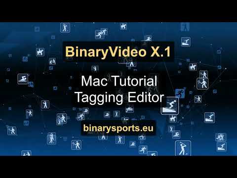BinaryVideo X.1 Mac Tutorial - Tagging Editor
