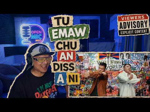 Lesky Hype, Nghilhrualloha - Valtea ft Blurred Vision || Openmic Mizo Reaction