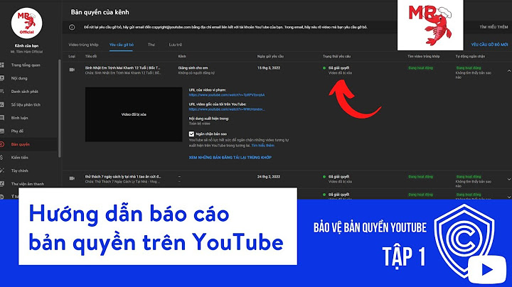 Bảo vệ bản quyền trên youtube như thế nào