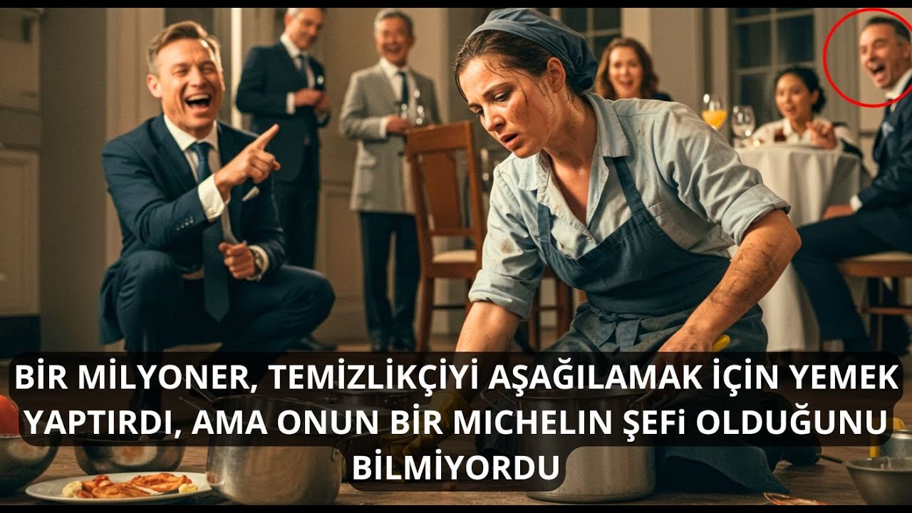 BİR MİLYONER, TEMİZLİKÇİYİ AŞAĞILAMAK İÇİN ONU YEMEK YAPMAYA ZORLADI, AMA BEKLEMİYORDU Kİ...
