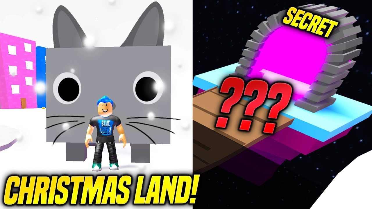 New Christmas Update And Secret In Pet Simulator Roblox