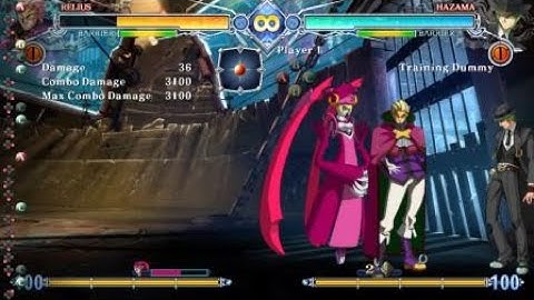 BBCF Relius Command Grab Regen