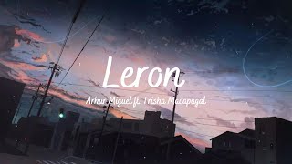 Video thumbnail of "Leron - Arthur Miguel ft. Trisha Macapagal (Lyrics)"
