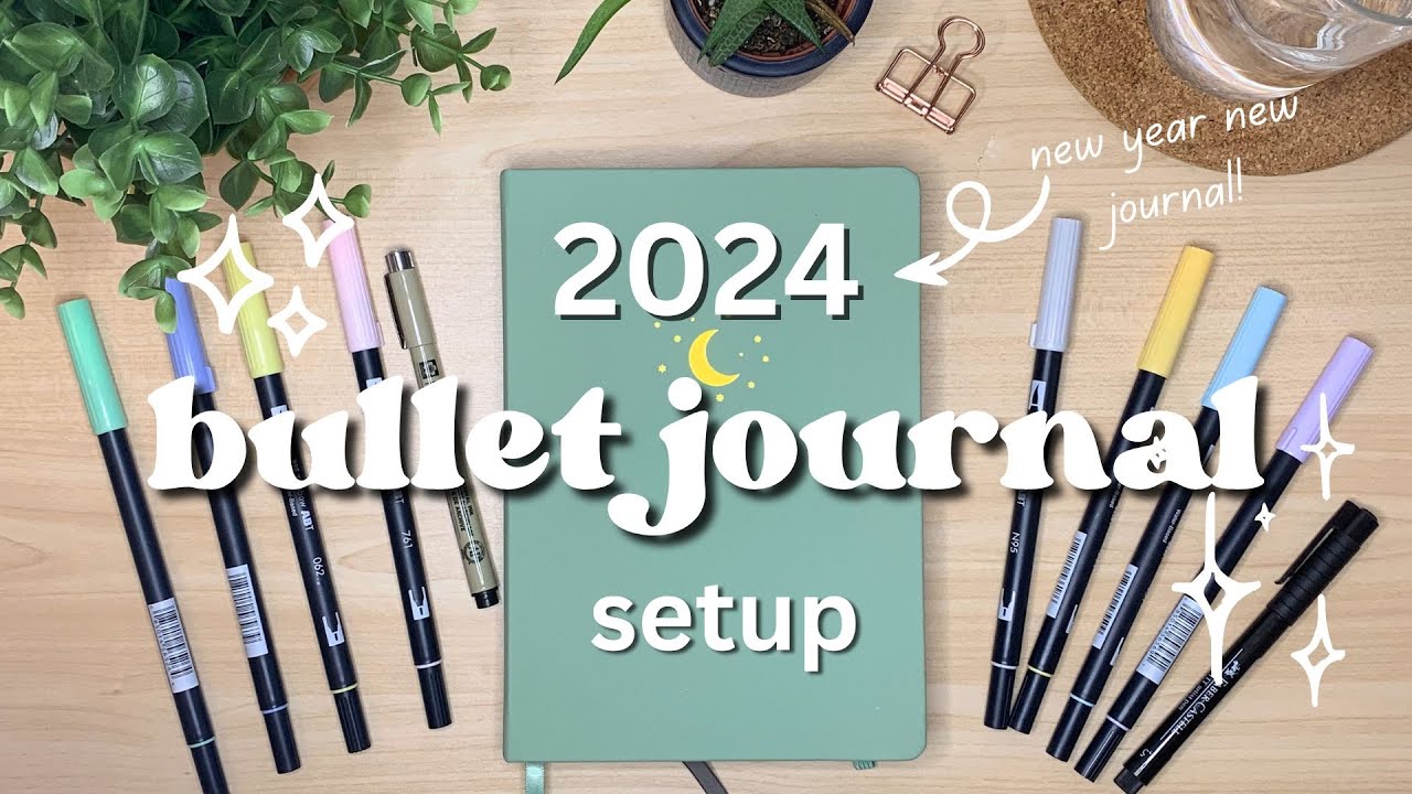 My 2024 Bullet Journal Setup 