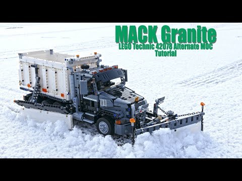 Tutorial for MACK Granite - LEGO Technic 42078 C Model