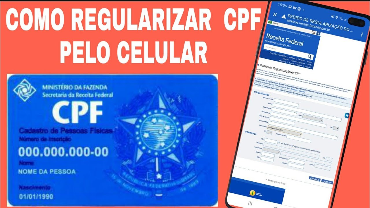 Como REGULARIZAR CPF pelo Celular
