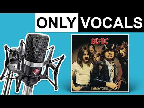 Highway to Hell - AC/DC | Only Vocals (Isolated Acapella)