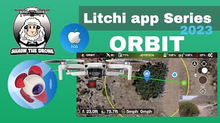 How to tutorial Litchi app Orbit DJI Mini 2 #shaunthedrone screenshot 2