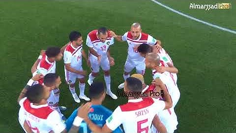 ها علاش المنتخب يستحق لقب أسود الأطلس ديال بصح..  سمعو القائد بوصوفة..  كاريزما خطيرة