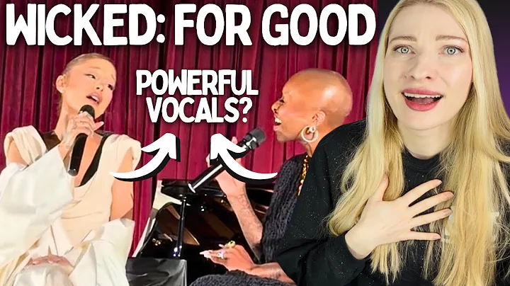 Ariana & Cynthia’s For Good Live VOCALS… I Have CHILLS | Vocal Coach Reacts