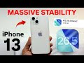 iOS 26.5 On iPhone 13 Review - Massive Stability &amp; Improvements 