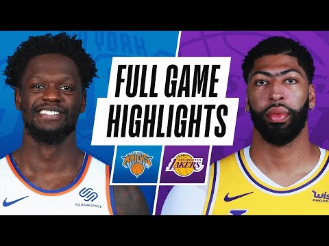 Game Recap: Lakers 101, Knicks 99