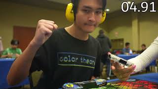 4.56 Official WR51 Clock Average (3.39 Single)