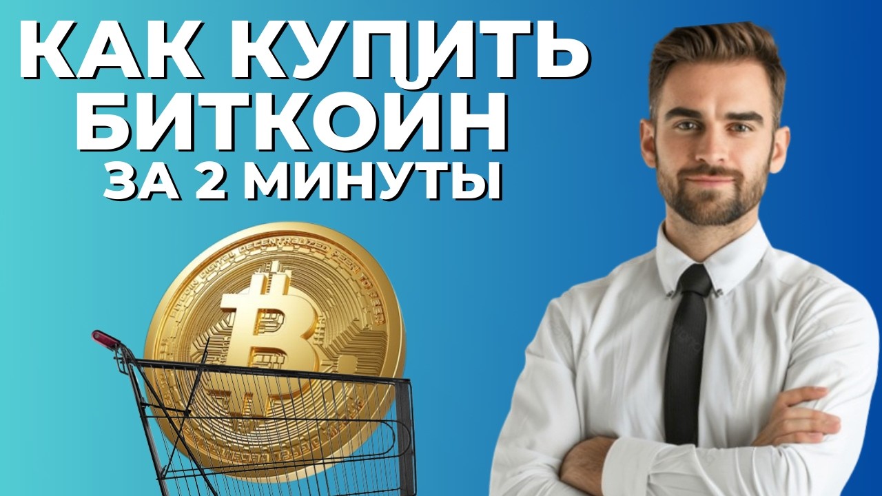 Как купить биткойн за 2 минуты в 2026 году: руководство для начинающих