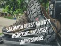 SALOMON QUEST 4D 3 GTX Hiking Boot Unboxing and First Impressions