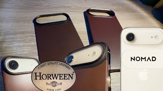 Unboxing 📦 NOMAD cases! The best genuine leather cases (for iPhone Air)🎩👞