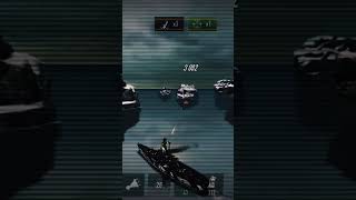 A Big Battleship Scares A Destroyer