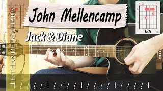 John Mellencamp - Jack &amp; Diane | guitar lesson