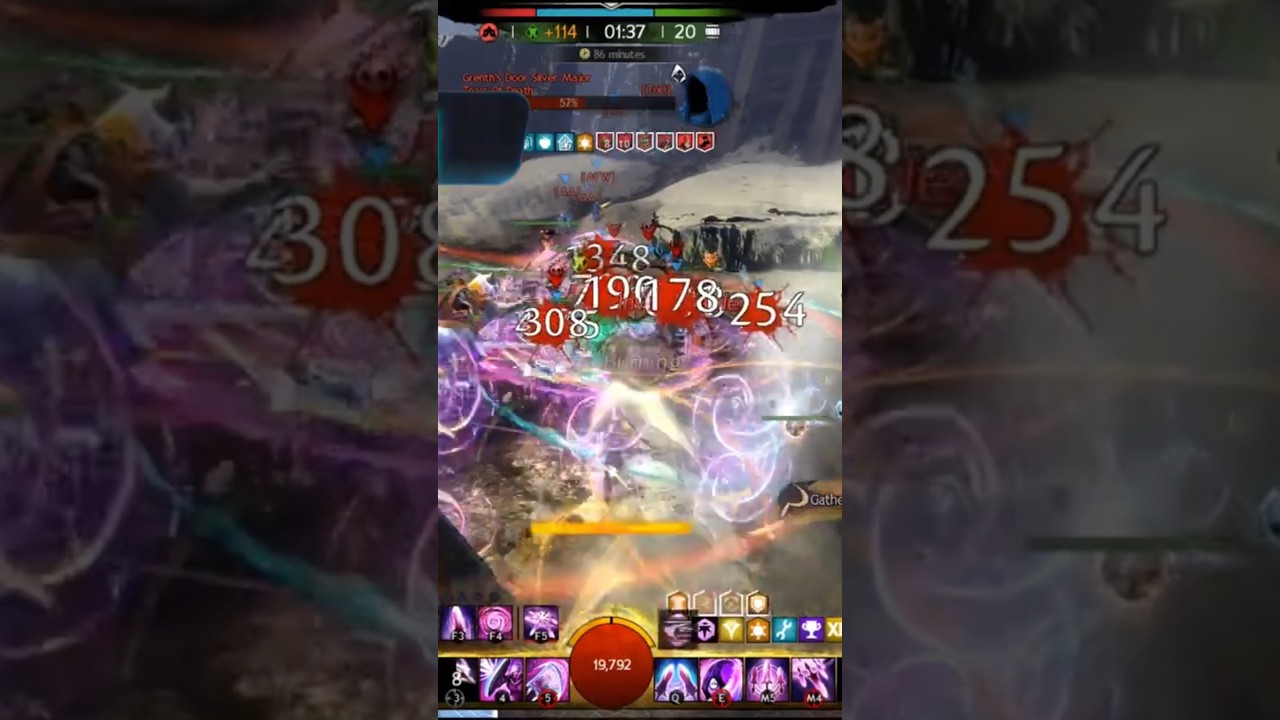 Time Warp doing its thing to help break enemy zergs! virtuoso mesmer boon rip quickness and slow FTW