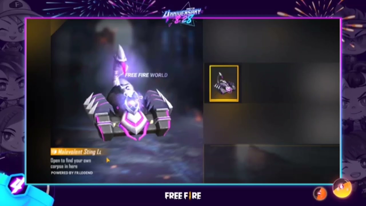 Pre order Reward | Elite pass-Season 40 | GARENA FREE FIRE