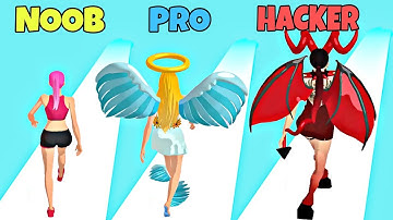 NOOB vs PRO vs HACKER in Destiny Run