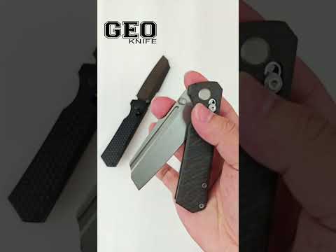 Tiger stripes, Ti, and M390. The GEO2506B is built for those who demand the best. Ready to dominate?