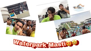 Waterpark masti😂 shanu ko diya dhakka😨🫡||Koushal Monga|| #koushalmonga