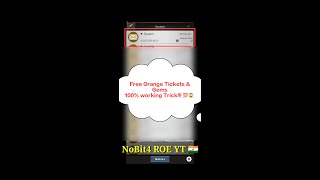 100% Working Trick!!! Get Free Orange Tickets & Gems || Rise of Empires - Ice & Fire screenshot 5