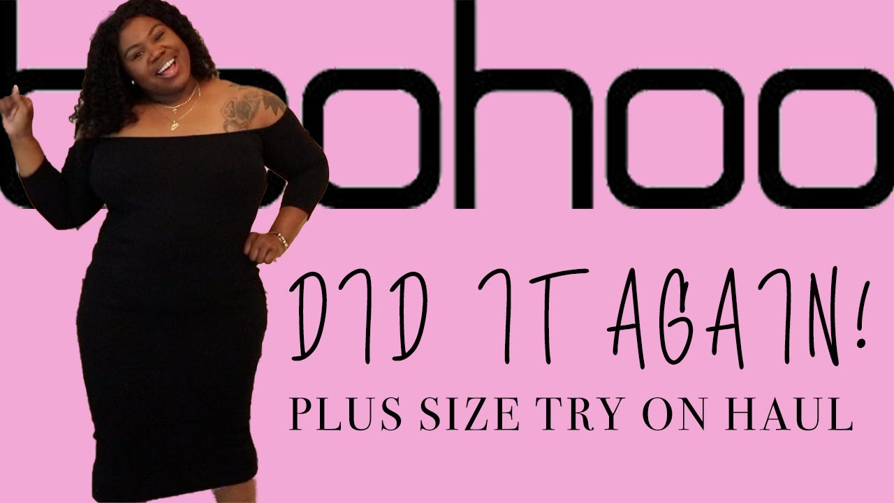 THIS Boohoo PLUS Size TRY ON HAUL is perfect for AFTER QUARANTINE