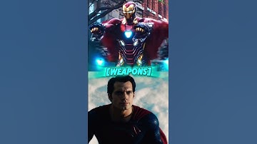Iron man mcu vs Superman dc #edit #dc #marvel