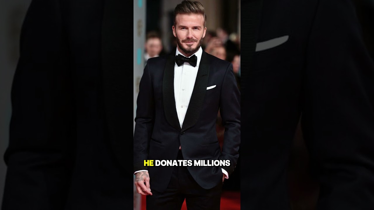 David Beckham&rsquo;s Kindness the Cameras Never Show #davidbeckham  #celebrityfacts #hollywood