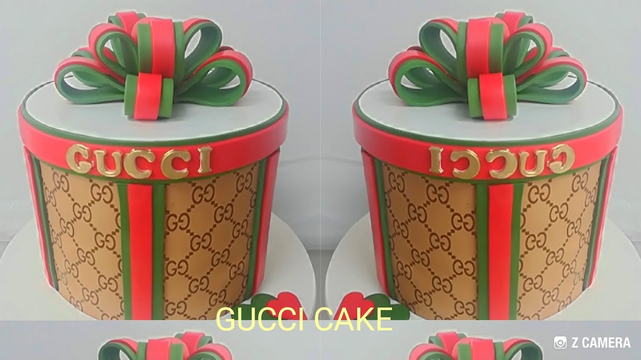 How to make a GUCCI cake  decorating //