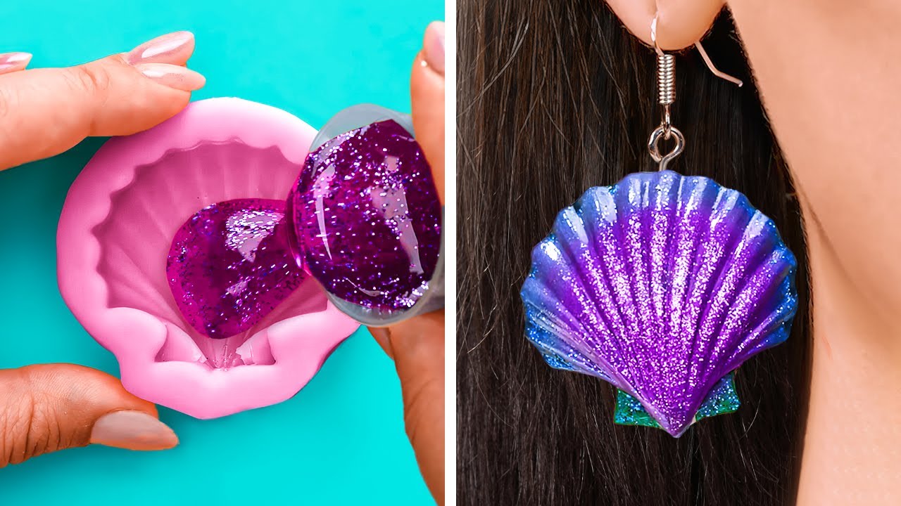 COOL EPOXY RESIN 🐚💧 || Fantastic Miniature Ideas, DIY Jewelry And Home ...