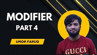Modifier | Part 4 | Infinitive | Simplified English Tips | #hscenglish #modifier #modifiers
