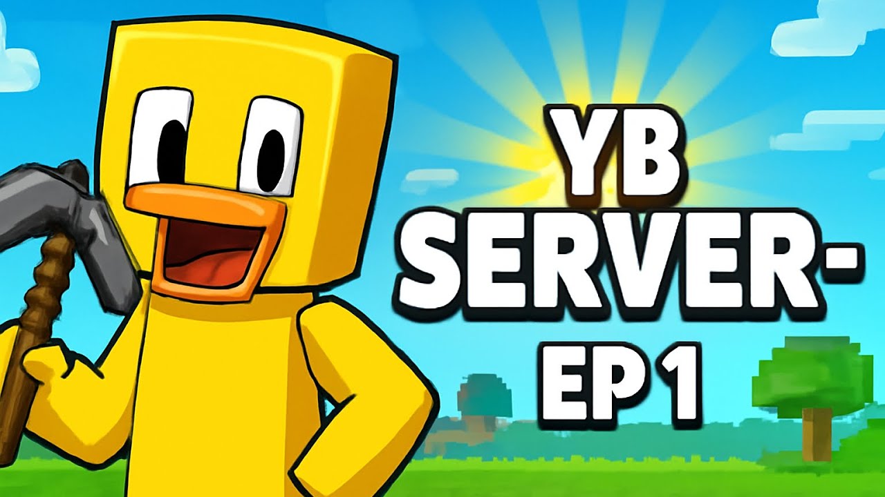 We Made Our OWN Minecraft Server! (YB Server Ep.1) - YouTube