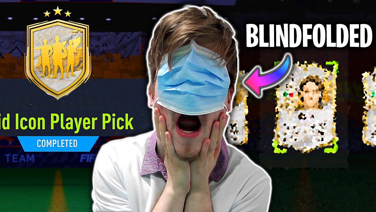 Opening The MID ICON Player Pick SBC BLINDFOLDED! - FIFA 22