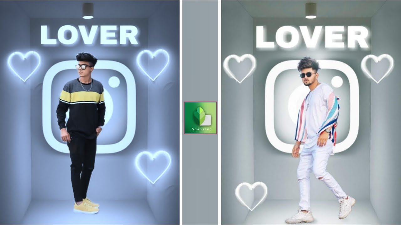 Snapseed Instagram Love Photo Editing। Snapseed Background change Editing।@Shailesh Editing zone