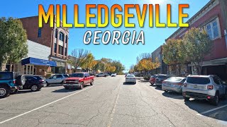 Milledgeville Georgia Driving Through