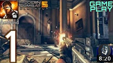 Modern Combat 5: Blackout Android Walkthrough - Gameplay Part 1 - Chapter 1: Venice The Lie