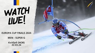 LIVE: FIS Alpine Europa Cup Finals March 22 - Super G Men in Kvitfjell (NOR) at 12:15 CET