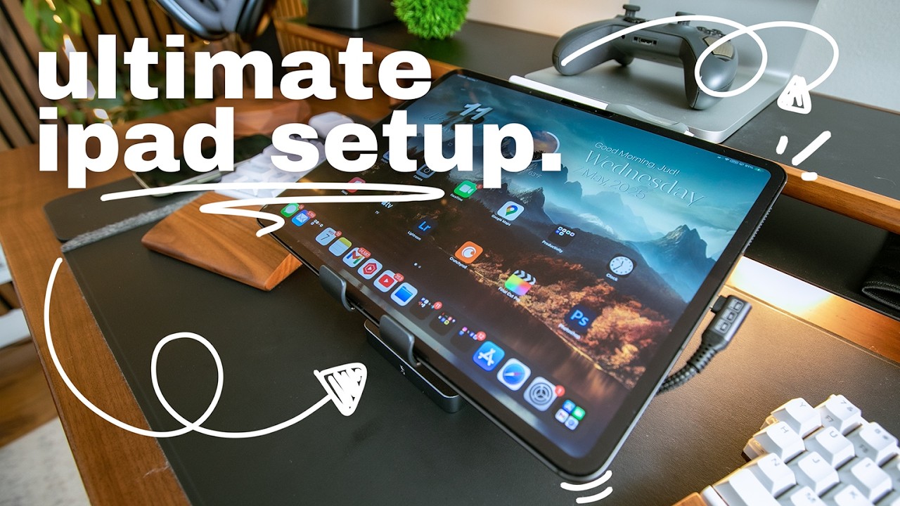 My Ultimate iPad Pro Desk Setup in 2025
