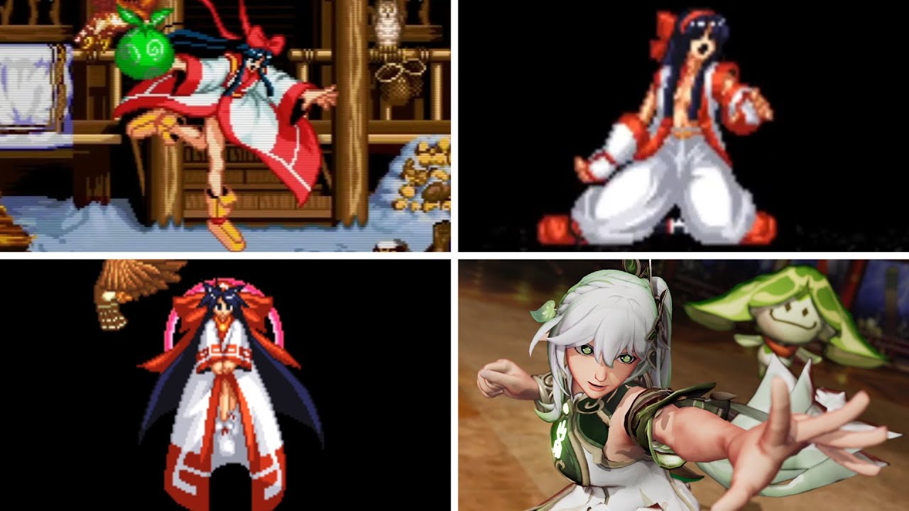 ナコルルの進化～絶命 - Which Nakoruru do you like? life or death? Samurai Shodown +MOD