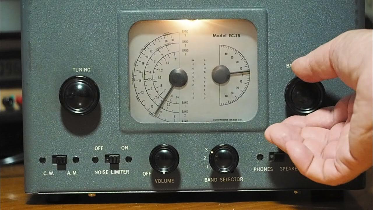 Echophone EC-1B - YouTube